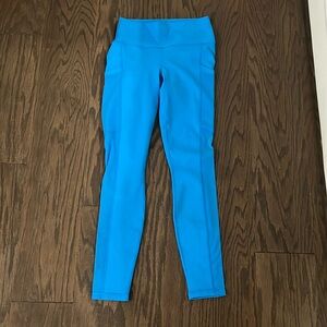 Power Hold Fabletics Pool blue leggings